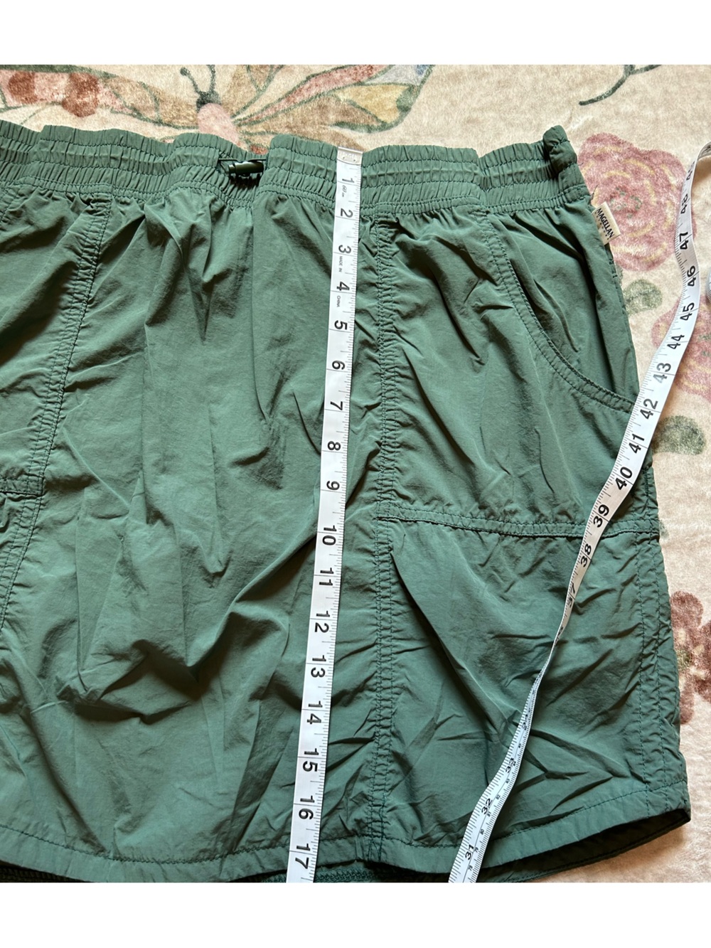 Magellan Classic Fit Forest Green Skirt with Shorts Underneath - Picture 5 of 6